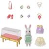 Calico Critters Fashion Playset Jewels & Gems Collection, Dollhouse Playset with Snow Rabbit Figure and Fashion Accessories view 3