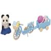 Calico Critters Pookie Panda Girl's Cycle & Skate Set, Dollhouse Playset with Figure and Accessories view 1