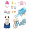 Calico Critters Pookie Panda Girl's Cycle & Skate Set, Dollhouse Playset with Figure and Accessories view 3