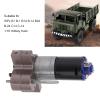 Dilwe RC Motor Gear Box Set, RC Gearbox RC Transmission Gear Box with 370 Motor Upgrade Parts Metal Gear Box Speed Change for WPL B1 B1 C14 C14 1/16 Truck RC Accessories view 2