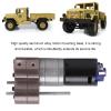 Dilwe RC Motor Gear Box Set, RC Gearbox RC Transmission Gear Box with 370 Motor Upgrade Parts Metal Gear Box Speed Change for WPL B1 B1 C14 C14 1/16 Truck RC Accessories view 4