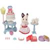 Calico Critters Tuxedo Cat Girl's Party Time Playset, Dollhouse Playset with Figure and Accessories view 1