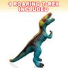 ArtCreativity Soft T-Rex Dinosaur Toy with Roaring Sounds, Large Soft Touch Tyrannosaurus Rex Dinosaur Toy for Kids, Great for Imaginative Play view 2