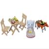 Calico Critters Bubblebrook Elephant Girl's BBQ Picnic Set, Dollhouse Playset with Figure and Accessories view 1