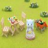 Calico Critters Bubblebrook Elephant Girl's BBQ Picnic Set, Dollhouse Playset with Figure and Accessories view 4