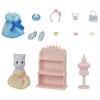 Calico Critters Princess Dress Up Set, Dollhouse Playset with Figure and Accessories view 3
