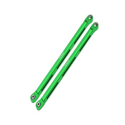 Axial 1/10 RBX10 Ryft 4WD Rock Bouncer AXI03005 Upgrade Parts Aluminum Rear Chassis Links Parts Tree - 2Pc Set Green