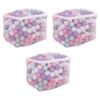 BalanceFrom Play Pit Balls Toy Set for Kids with Mesh Bag, Rainbow or Pastel Colors  Crush-Proof Plastic for Ball Pits, Playhouses, Bounce Houses, Pools, Tents, and Birthday Parties view 1