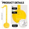 Otamatone Japanese Electronic Musical Instrument Portable Music Synthesizer from Japan by Maywa Denki Studio Award Winning, Educational Fun Gift for Children, Teens & Adults - Yellow & Hot Pink Set view 4