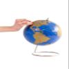 Bullseye Office Unique Magnetic Scratch Off World Classroom Globe, 10" Magnetic Standing Sphere for Office Desk or Classroom, Perfect Geography Globe with Stainless Steel Stand for Home Decoration and Education view 4