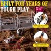 Little Buster Bucking Bulls Rodeo Set | Brown & Spotted Bulls with Riders | 1:16 Scale Collectible Farm & Ranch Display | Authentic Western Collectible for Holiday Dcor & Gifting view 2