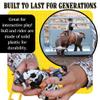 Little Buster Bucking Bulls Rodeo Set | Brown & Spotted Bulls with Riders | 1:16 Scale Collectible Farm & Ranch Display | Authentic Western Collectible for Holiday Dcor & Gifting view 3