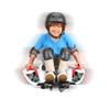 Rollplay Nighthawk Electric Ride On Toy for Ages 6 & Up with 12V 7AH Rechargeable Battery, Side Handlebars for Steering, Tall Rear Safety Flag, and a Top Speed of 6.5 MPH, White view 2