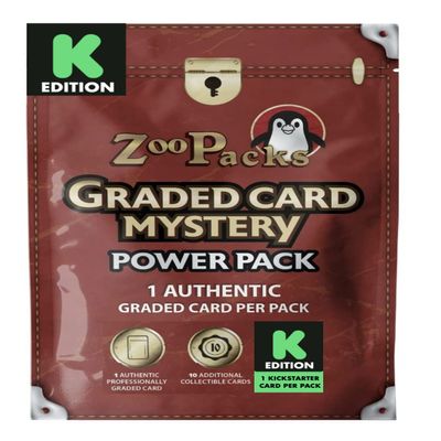 MetaZoo Graded Card Mystery Power Pack - KICKSTARTER Edition - Each Pack Contains 1 Graded MetaZoo Card + 1 Kickstarter Card & More!