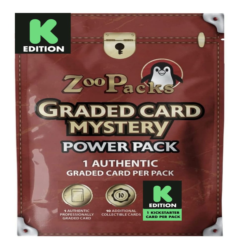 MetaZoo Graded Card Mystery Power Pack - KICKSTARTER Edition - Each Pack Contains 1 Graded MetaZoo Card + 1 Kickstarter Card & More!