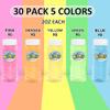 Inscraft 30 PCS Bubble Bottles with Wands Assortment for Kids, 2oz Bubbles Solution Each, Outdoor & Indoor Summer Toy, Weddings, Party Favors, Birthday, Refill for Bubbles Machine Blower view 3