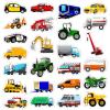 500 Pcs Truck Cartransportation Stickers for Kids Boys Construction Stickers for Toddler Teens Art Toys for Crafts with Trucks Car(Vehicle) view 1