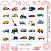 500 Pcs Truck Cartransportation Stickers for Kids Boys Construction Stickers for Toddler Teens Art Toys for Crafts with Trucks Car(Vehicle) view 2