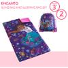 Disney Encanto Sleepover Slumber Set with Cozy Sleeping Bag & Sling Bag, Kids Travel & Sleepover Set view 2