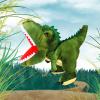 Easfan Plush Dinosaur Hand Puppet with Movable Mouth T-Rex Stuffed Animal Puppet for Imaginative Pretend Play Storytelling Gifts for Kids Boys Girls on Birthday Christmas, 11'' view 1