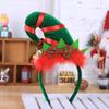 Ochine Christmas Headband Santa Hat Party Elf Hats Red Xmas Headbands Christmas Tree Headband Elf Headband for Adults Kids view 2
