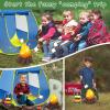 MITCIEN Kids Play Tent with Campfire, Toddlers Camping Set, Oil Lantern with Sound, Cut Up Fruits, Marshmallow, Skewers, Pretend Camping Toys for 3 4 5 6+ Year Old Boys and Girls view 3