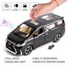 WAKAKAC Model Car 1/24 Lexus LM300 Alloy Pull Back Metal Collectible Toy Car with Light and Sound Toy Vehicle Door Can be Opened, Gift Black. view 3
