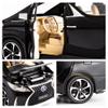 WAKAKAC Model Car 1/24 Lexus LM300 Alloy Pull Back Metal Collectible Toy Car with Light and Sound Toy Vehicle Door Can be Opened, Gift Black. view 4