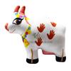 VRINDAVANBAZAAR.COM Kamdhenu Cow Idol for Vastu, Good Luck, Indian Gifting & Home Decoration - Height - 5 Inches Soft Toy view 2