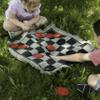24 Jumbo Replacement Checkers - Extra Red/Black Interlocking Stackable Plastic Pieces for Board Games, Checkboards, Missing Pieces, and Rec Rooms, 2.75" Wide - Checkers, Draughts, and Tic Tac Toe view 4