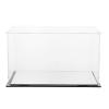 1 Pc Clear Acrylic Display Case, Protection Showcase with Black Base, Assemble Countertop Box Cube Organizer Stand (10 x 6 x 6 inch) view 1