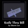 Knife Thru Bill - Close Up Trick / Magic Trick / Magic Props / Party Trick / Magic Gimmick view 1
