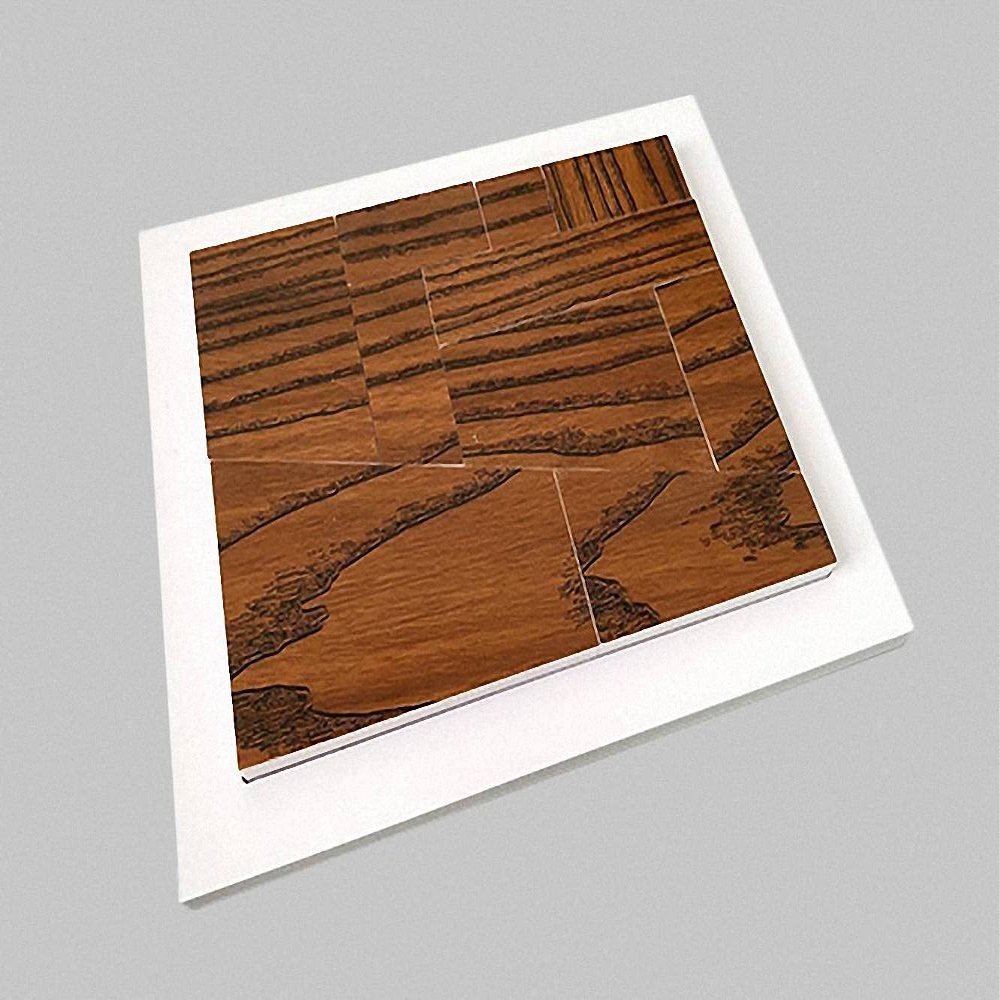 Miraculous Block Never Change Size Wooden Surface- Close Up Trick / Magic Trick / Magic Props / Party Trick / Magic Gimmick