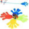Entervending Sticky Hands for Kids - Bulk Party Favors - 100 Pcs Slappy Hands - 7 Inch Stretchy Toys - Sensory & Easter Toys view 1