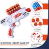 Dimple Shooting Target Game for Kids - Targets for Shooting Practice, 2 Blaster Guns, 36 Bullets, 2 Dart Holders & 2 Spinning Obstacles - Compatible with Nerf (with Batteries) view 2