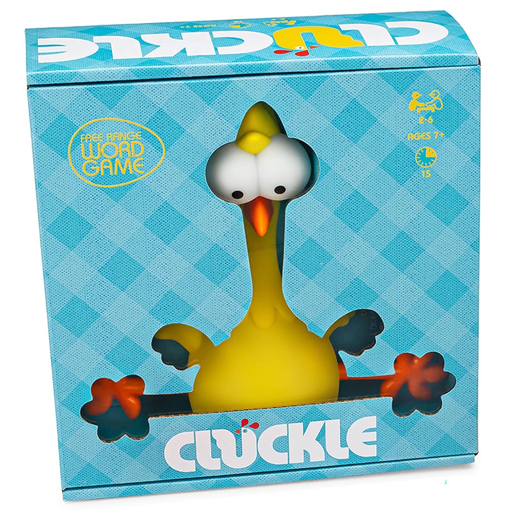 Big G Creative: Cluckle Free Range Word Game, 2-6 Players, Ages 7+, 15 Minute Gameplay, Multi