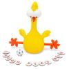 Big G Creative: Cluckle Free Range Word Game, 2-6 Players, Ages 7+, 15 Minute Gameplay, Multi view 3