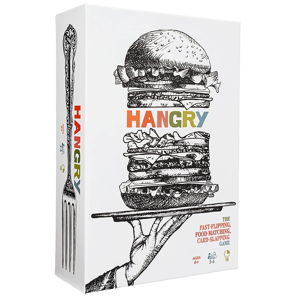 Big G Creative: Hangry - Classic Family Party Game, 2-6 Players, Ages 6+, 15 Minute Gameplay,Multi