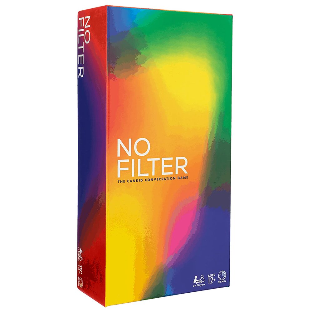 Big G Creative: No Filter - Candid Conversation Game, 3+ Players, Ages 12+, 20 Minute Gameplay, Multi