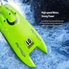 POCO DIVO Adventure Catamaran Large RC Racing Boat 20mph High Speed Powerboat 2.4Ghz RTR Fast Yacht 21" Big Power Ship, Green view 2