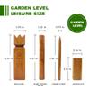 SunNordic Rubber Wood Kubb Yard Game Set with Carry Bag view 3