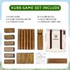 SunNordic Rubber Wood Kubb Yard Game Set with Carry Bag view 4