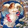 1000 Pieces of Jigsaw Puzzle-Religious Angel-Adult Puzzles, Children's Educational Games, Advanced Puzzles, Assembling Games, Surprises, Wooden Puzzles, Artistic Pictures view 1