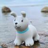 GERARDO'S Toys Jumpy Bouncy Grey Dog - Bouncy Animals from 1 Year and from 2 Years, Inflatable Animals Toy for Outdoor or Indoor Use for Toddlers from 12 Months, Includes Air Pump view 2