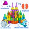 Bmag 130PCS Magnetic Tiles Building Blocks with 2 Cars | 3D Clear Magnet Blocks | STEM Preschool Toys for 3-9+ Kids | Christmas & Toddler Gift | Compatible with Major Brands view 4