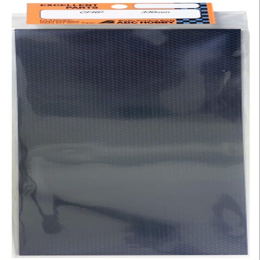 ABC HOBBY 71188 CFRP Plate, 0.04 x 7.9 x 13.0 inches (1.0 x 200 x 330 mm)