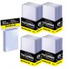 200 Top loaders Cards Sleeves Bundle for Trading Cards, 100 Top Loader for Cards Baseball Card Protectors Hard Plastic and 100 Clear Cards fit for Sports Cards, MTG, YUGIOH Cards view 1