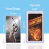 200 Top loaders Cards Sleeves Bundle for Trading Cards, 100 Top Loader for Cards Baseball Card Protectors Hard Plastic and 100 Clear Cards fit for Sports Cards, MTG, YUGIOH Cards view 2