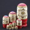 BDPP Russian Nesting Dolls 10 Pcs Matryoshka Home Decor Traditional Matryoshka Style Wooden Nesting Toys Creative Home Decoration Gifts view 3