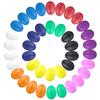 COCOMOON Egg Shakers Musical Instruments for babies-40Pcs Musical Maracas Percussion Instrument (10 Colors) Easter Eggs with a Storage Bag for Music Parties,Toys Music Learning DIY Painting view 2